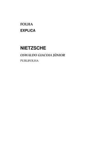 Nietzsche