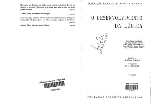 O desenvolvimento da logica