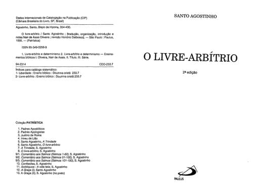 Livre-Arbítrio, O
