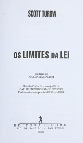 Os limites da lei