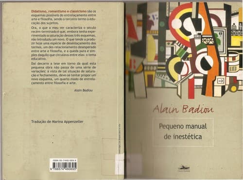 Pequeno manual de inestética