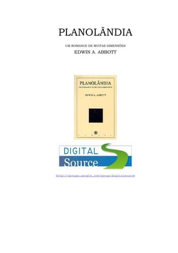 Planolândia: um romance de muitas dimensões