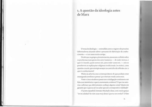 A questão da ideologia