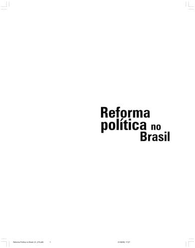 Reforma política no Brasil