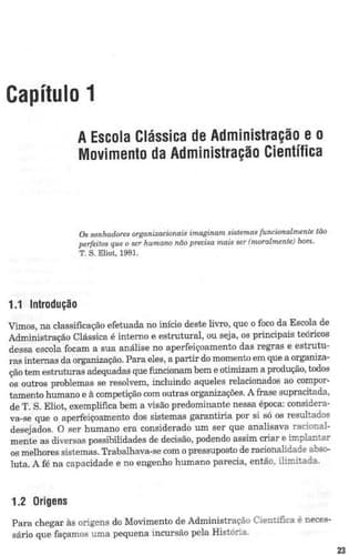 Teoria geral da administração