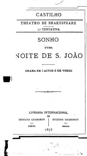 Sonha De Uma Noite De Verao