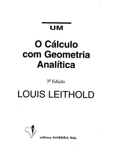 Calculo com geometria analitica