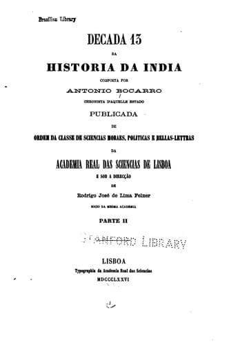 Collecção de monumentos ineditos para a historia das conquistas dos Portuguezes, em Africa, Asia e America