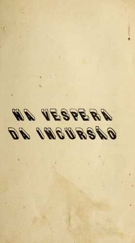 Na ve spera da incursa o: pec ʹa em um acto