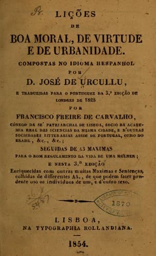 Lições de boa moral