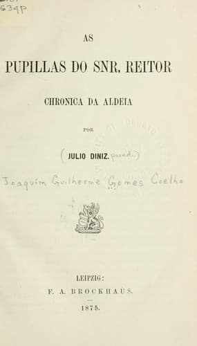 As Pupilas do Sr. Reitor