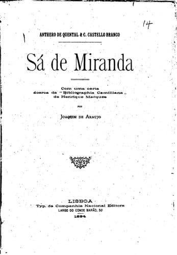 Sá de Miranda
