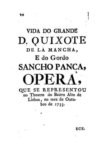 Theatro comico portuguez, ou Collecção das operas portuguezas: que se representárão na Casa do ...