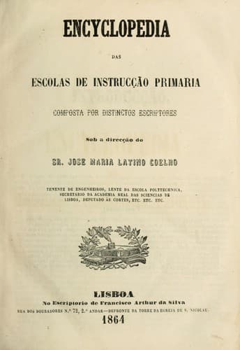 Encyclopedia das escolas de instrucção primaria