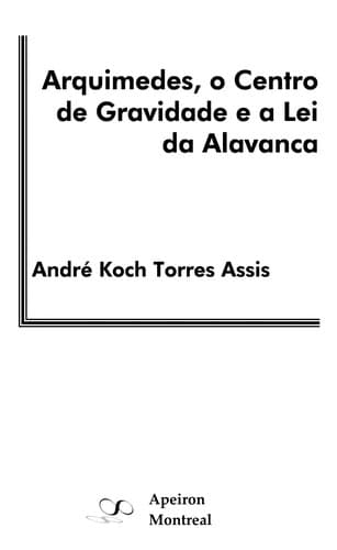 Arquimedes, o centro de gravidade e a lei da alavanca