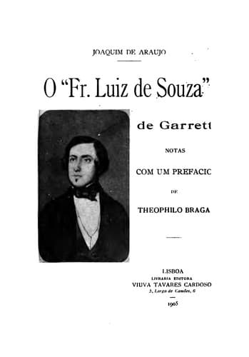 O "Fr. Luiz de Souza" de Garrett: notas