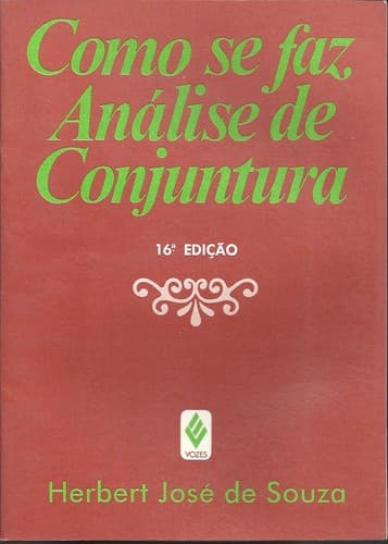 Como De Faz analise de conjuntura