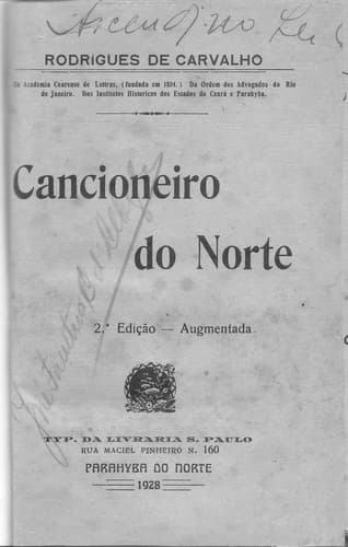 Cancioneiro do norte
