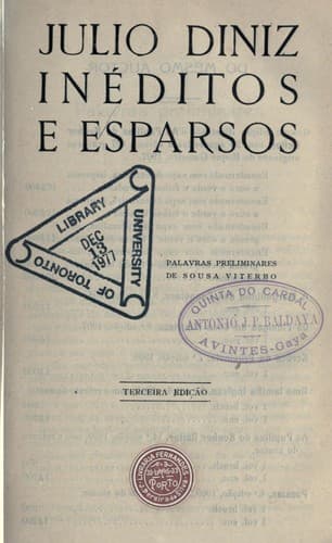 Inéditos e esparsos