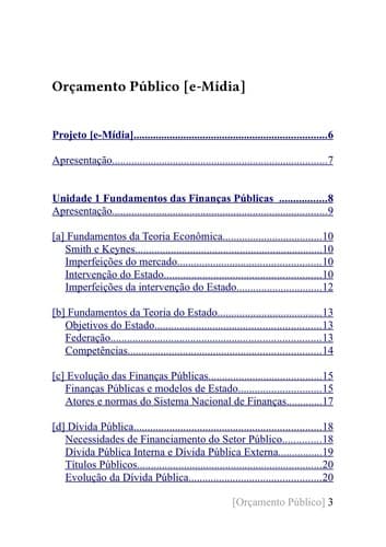 Orçamento Público [e-Mídia]