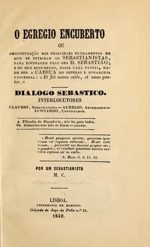 O egregio encuberto