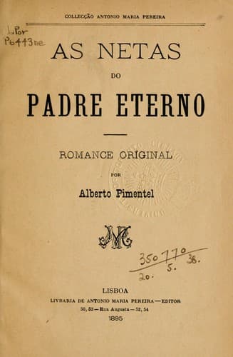 As netas do padre eterno: romance original