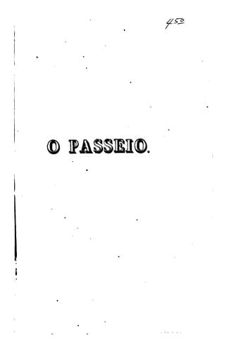 O passeio, poema