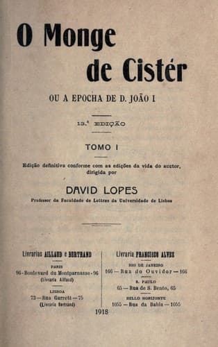 O monge de Cister.