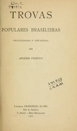 Trovas populares brasileiras