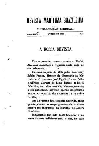 Revista marítima brasileira