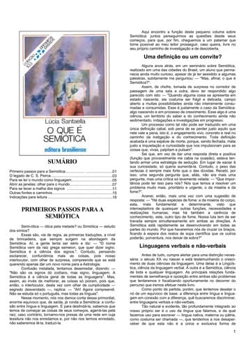 O Que é Semiótica