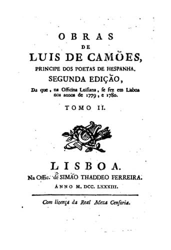 Obras de Luis de Camões ...