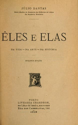 Êles e elas: na vida, na arte, na história